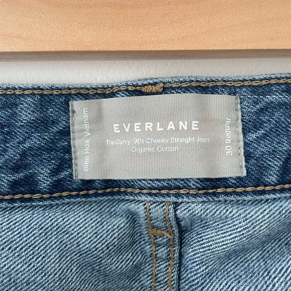 Everlane Curvy ’90s Cheeky Straight Jeans - Picture 3 of 4
